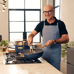 Stanley Tucci™ Ceramic Nonstick 4.5-Quart Stanley Pan Jr. | Marino Blue