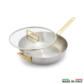 Stanley Tucci™ Uncoated Stainless Steel 6.5-Quart Stanley Pan with Lid