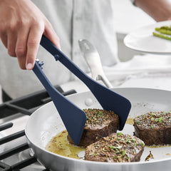 Premiere Silicone Wide Tongs | Oxford Blue