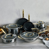 Spectra Gold Thermobond Hybrid Ceramic Nonstick 12-Piece Cookware Set