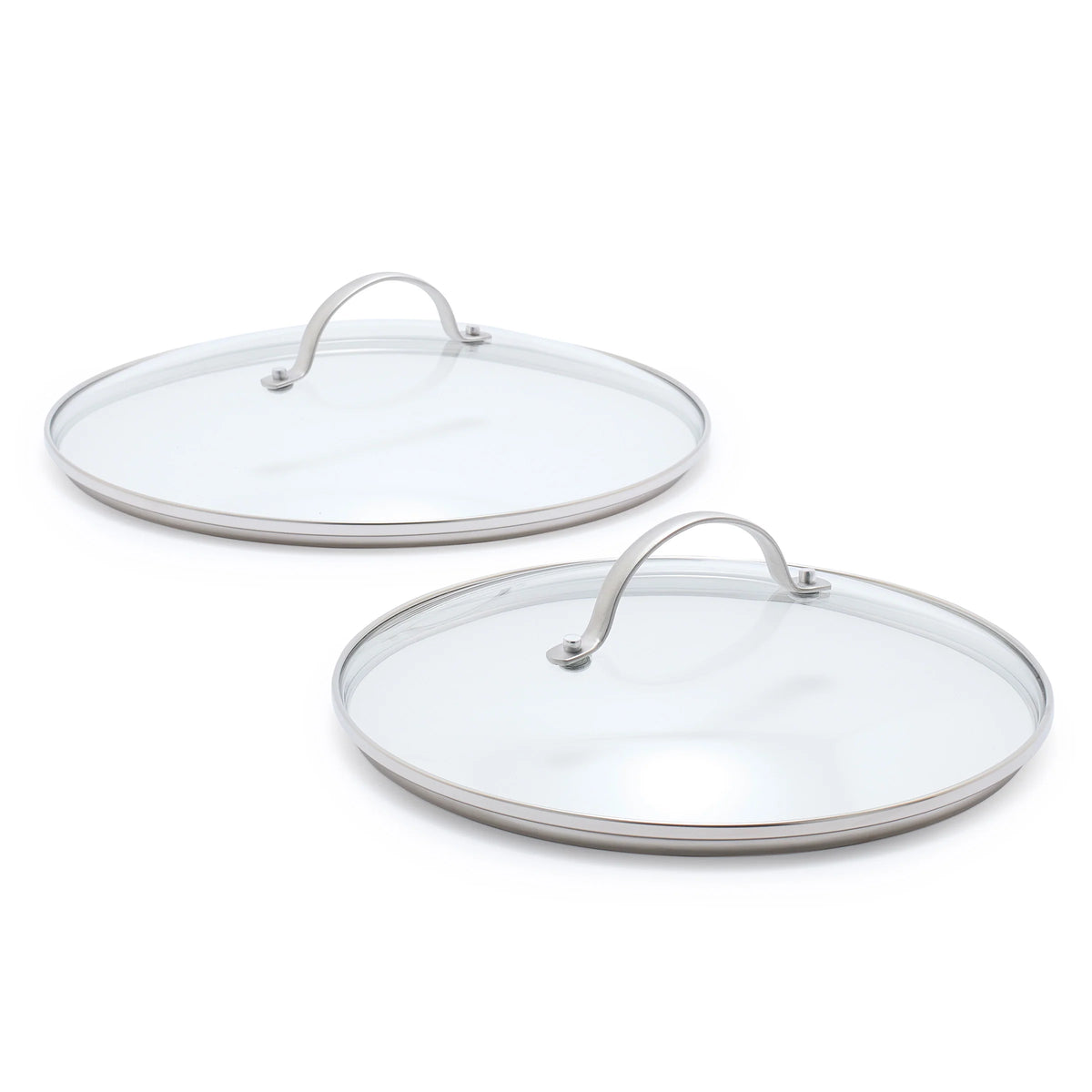 GreenPan Glass Lid Set - 9.5" & 11"