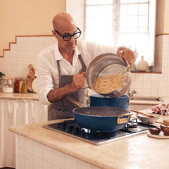 Stanley Tucci™ Ceramic Nonstick 3-Piece Mini Set | Marino Blue