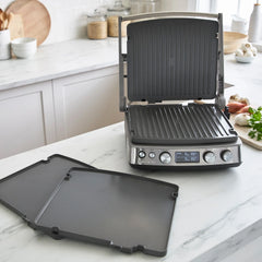 Elite Multi Grill & Griddle with Waffle Plates | Premiere Stainless Steel