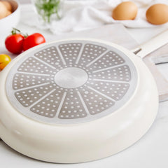Nova Gallery Ceramic Nonstick 12" Frypan | Cream