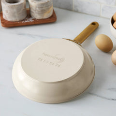 Reserve Pro Ceramic Nonstick 10" and 12" Frypan Set | Macadamia